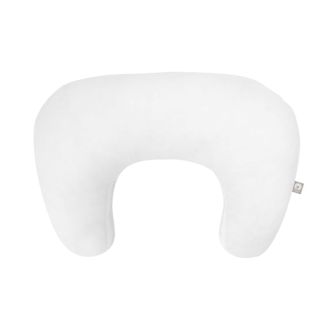 Boppy Nursing Pillow, Bare Naked - Larger, More Supportive Pillow for Breastfeeding and Bottle Feeding with Higher Lift; Baby Safety Alliance Verified