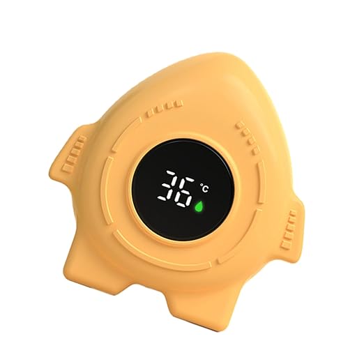 Bath Thermometers Detector for Newborns Toddler Cartoon Rockets Design Water Temperature Meter Floating Toy Detector
