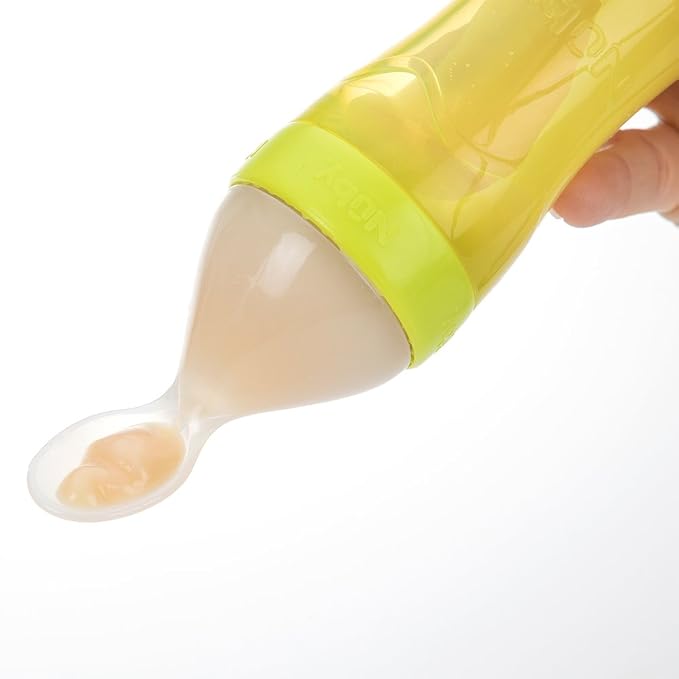 Nuby Natural Touch Silicone Travel Infa Feeder, 3 Ounce, 1 Pack, Colors May Vary