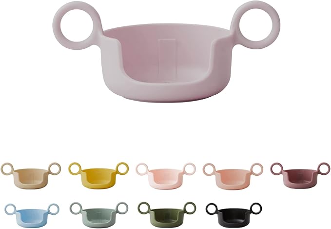 Design Letters Handles for Sippy Cups Designed in Denmark| Toddler Learning Cup's Handle BPA/BPS Free 17g | Training Cup Handle Dishwasher Safe, Easy Grip for Baby Cup | Self Feeding Training Handles