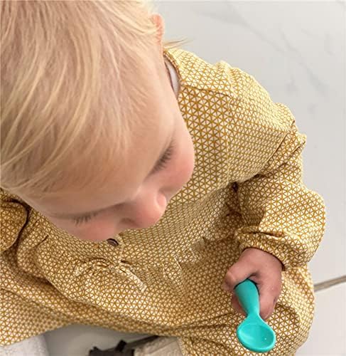 MinikOiOi Scooper 100% Silicone Spoon 6 m+ Aqua Green