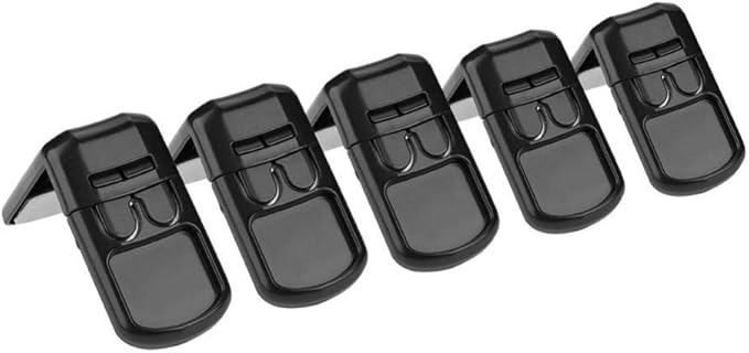 Fdit 5Pcs Baby Safety Cabinet Locks Cabinet Drawer Door Locks Kids Children Safety Lock for Drawer Door Cabinet (Black)