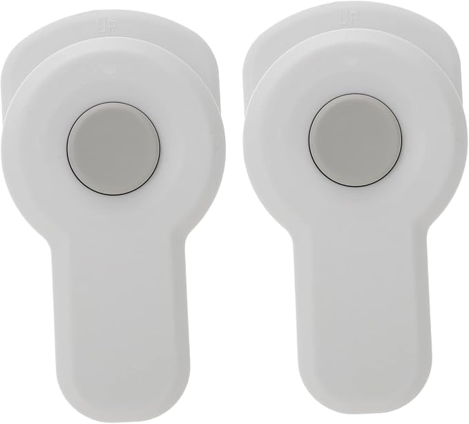 Hemoton 4pcs Safety Oven Lock Babyproofing Kitchen Lock for Oven Doors Easy One-handed Prevents Accidents for Boys and Girls
