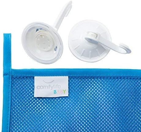 2 x Mesh Bath Toy Organizer + 6 Ultra Strong Hooks ??The Perfect Bathtub Toy Holder & Bathroom or Shower Caddy ??These Multi-use Net Bags Make Baby Bath Toy Storage Easy ??For Kids & Toddlers