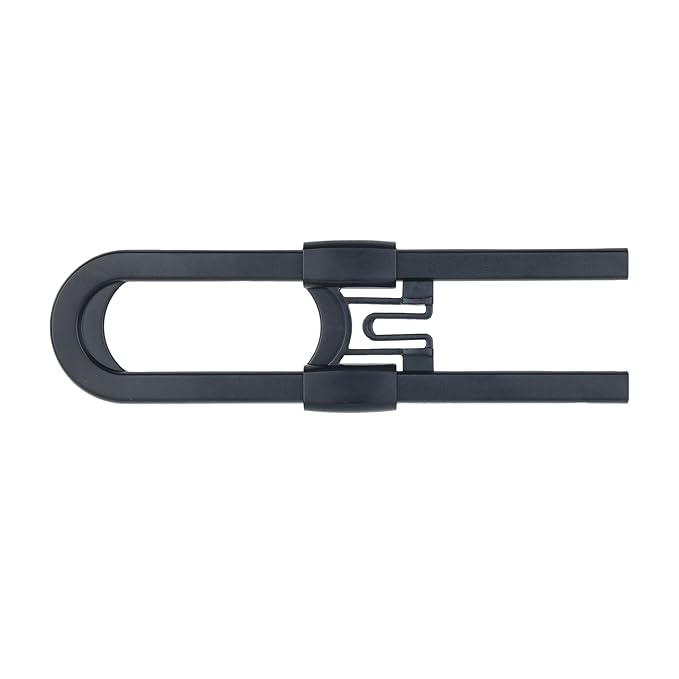 Sliding Cabinet Locks Baby Proofing ??Adjustable Child Safety Latches for Knobs & Handles ??10 Pack ??No Adhesive Drilling or Tools - Black