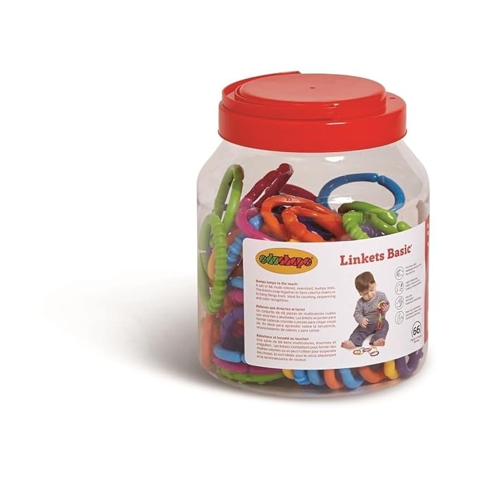 Edushape Linkets Jumbo Set 66 Pieces