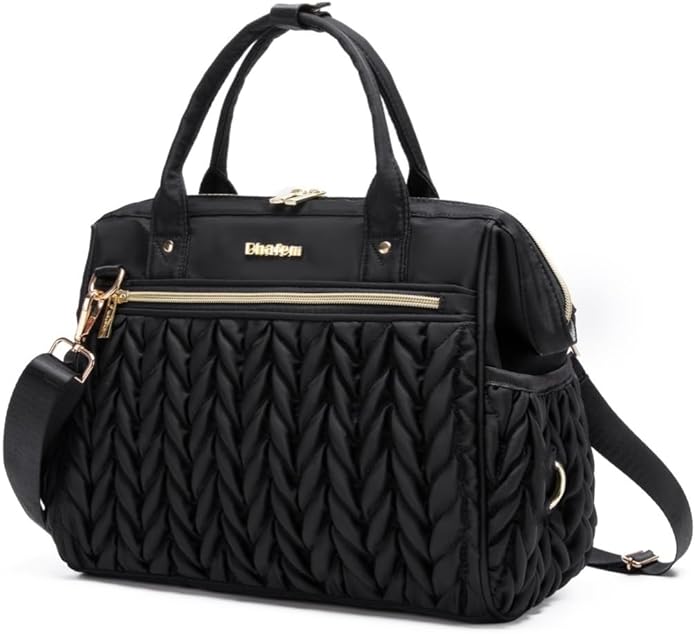 Small Diaper Bag Tote Crossbody, Medium Baby Bag Convertible Backpack for Women Diaper Purse