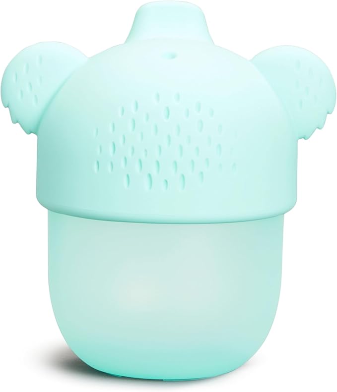 Munchkin Koala Sippy Cup for Toddlers and Babies 9 Months and Up, Soft-Touch, Spill Proof, 8 Ounce, Mint