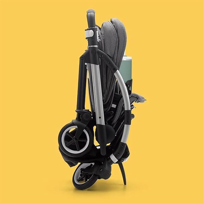 New Cup Holder Compatible with Cybex Stroller. A Solid Super Secure Fit. 360 Degrees. Anti-Shake Spill Resistant. (Gray)