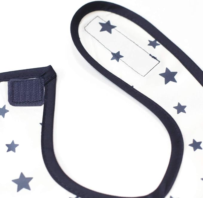 Plie Full Coverage Waterproof Feeding Bib for Toddlers – Extra Long Apron Bib for Mealtime, Self-Feeding, High Chairn