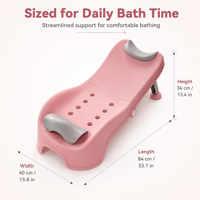 Adjustable Children's Shampoo Chair, Hair Washing Station for Kids Children's Shower Seat, Hair Wash Basin is Suitable for 0-5 Years Old Bath seat Bathtub Household Design