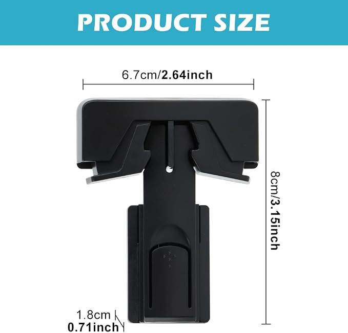 Fridge Lock, 2PCS Freezer Lock, Refrigerator Locks for Kids, Child-Proof Child Safety Lock for Oven Fridge Door Latch