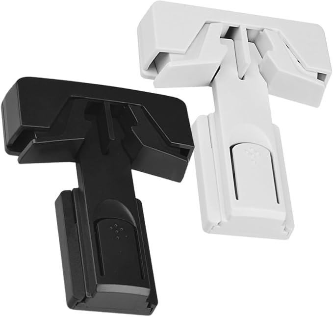 2pcs Childproof Locks for Cabinets and Magnetic Safety Locks Prevent Finger Trapping