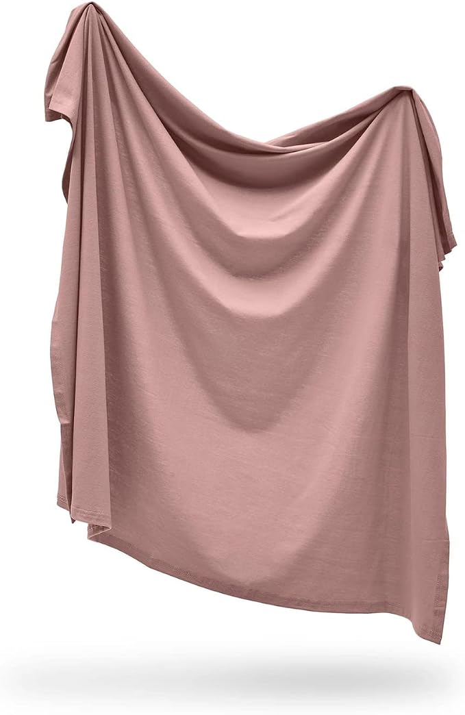 snuggle me Swaddle | Organic Cotton Swaddle Blanket, Soft Stretch, 47 x 47 inches (Gumdrop)
