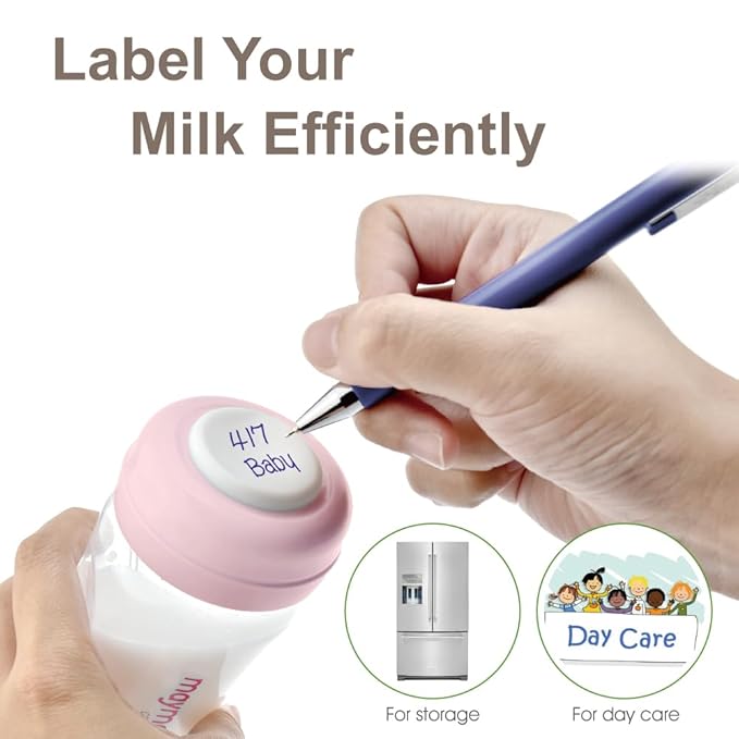 Wide Neck Breastmilk Collection n Storage Bottle 9oz; Re-markable SureSeal Disc. Compatible with Spectra S2 Spectra S1 Spectra 9 Plus and Compatible with Avent Breastpumps (4 ct 280mL, Bottle Only)