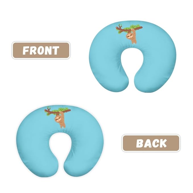 Otter Tree Nursing Pillow Cover, Ultra Soft Comfortable Breastfeeding Pillow Slipcover Fits for Nursing Pillow for Baby Boys and Girls