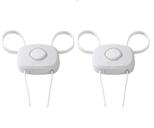 Safety 1st OutSmart Flex Lock, White, 2 Pack