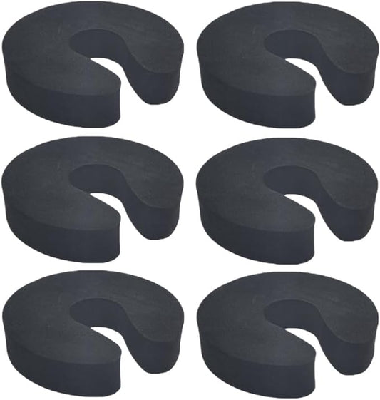Door Pinch Guards (6 Pack) Baby Proof Doors Extra Soft Foam, Sleek Design, Child Safety, Baby Safety Finger Protectors