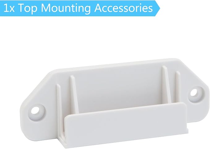 KISKIZ Retractable Extra Wide Baby & Dog Gate Kit - Full Set Wall Mount Accessories, Latches, Hooks, Screws, White