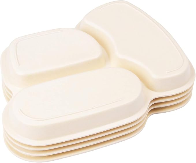 Kids Plate Set, Included Plate Fork and Spoon 3-Piece Set - Toddler Plates Dinnerware Dinner Dish Set Baby Feeding Divided Plate - Child Portion Control Dish Tray (Excavator Grey)