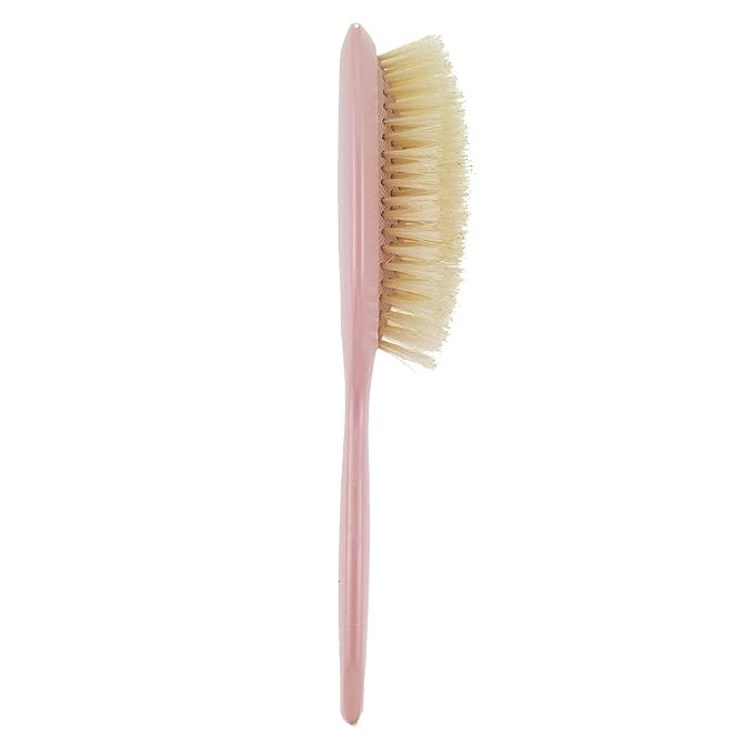 Creative Hair Tools Classic Baby/Toddler Gentle Boar Bristle Hair Brush, Pink