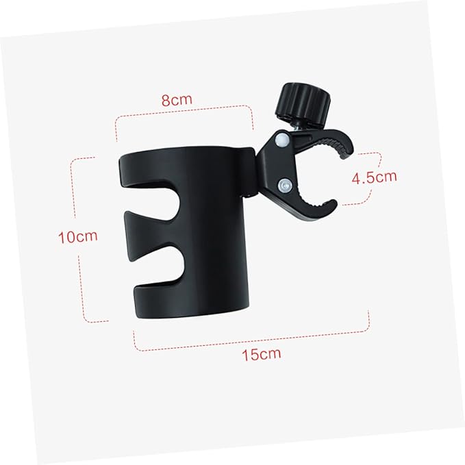 ORFOFE Stroller Cup Holder and Organizer Bottle Holder for Strollers and Walkers Convenient Accessory for Drinks The Go