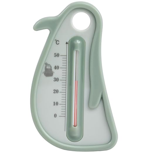 Milisten Penguin Bath Thermometer for Infants, Cartoon Water Temperature Measurement Tool, Safe Bath Tub Thermometer for Newborns and Random Color