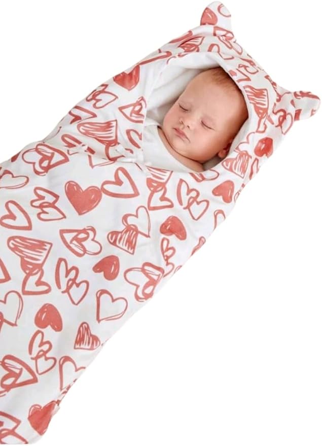 Newborn Swaddle Wrap 1 Piece, 3-6 Months Unisex Multicolor