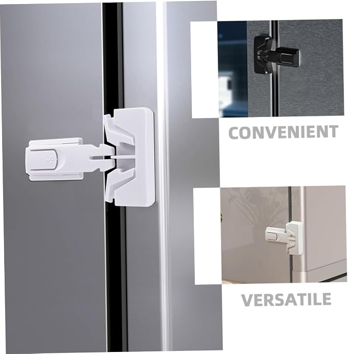2pcs Childproof Locks for Cabinets and Magnetic Safety Locks Prevent Finger Trapping