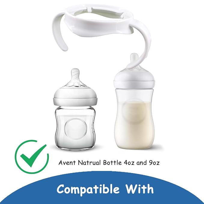Baby Bottle Handles for Philips Avent Natural Baby Bottle (Set of 4)
