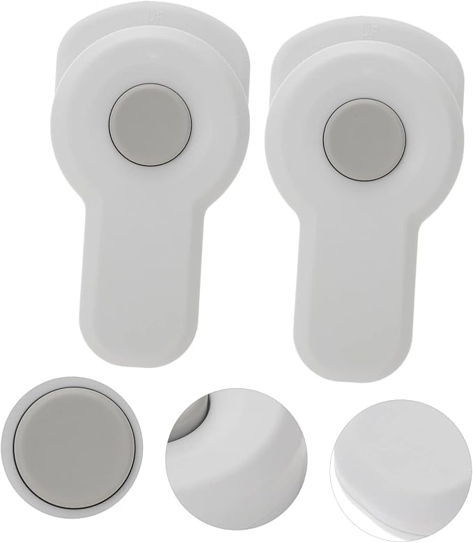 Hemoton 10pcs Childproof Oven Door Lock for Kitchen Easy Installation Self-adhesive Design Prevents Accidental Openings and Finger Injuries