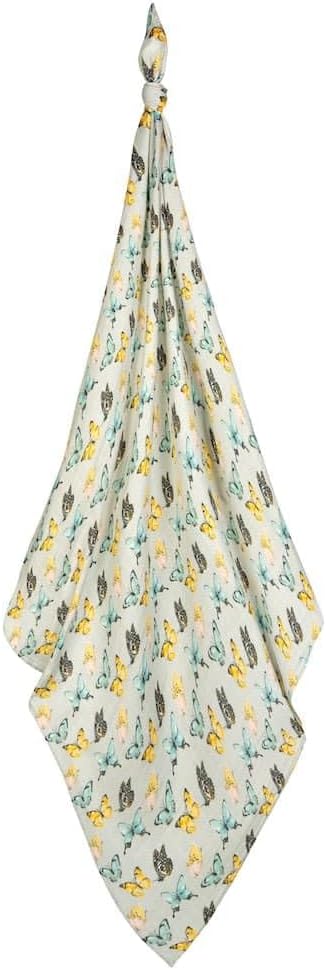 Milkbarn Baby Swaddle Blanket - Soft, Breathable & Gentle Material - Nursery Swaddling Blankets for Boys and Girls, Butterfly