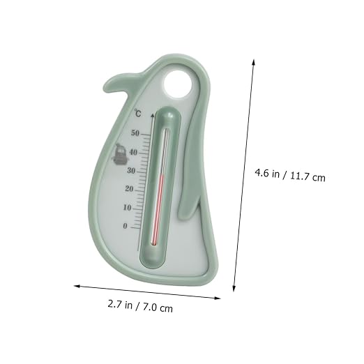 Milisten Penguin Bath Thermometer for Infants, Cartoon Water Temperature Measurement Tool, Safe Bath Tub Thermometer for Newborns and Random Color