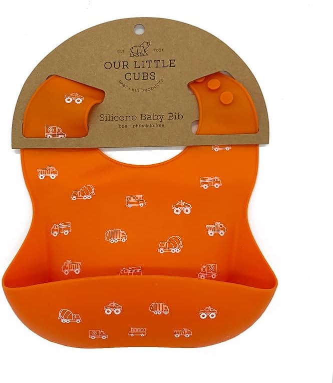 Silicone Baby Bibs Adjustable Fit Baby Bib Waterproof Bibs Baby Eating Supplies Feeding Supplies