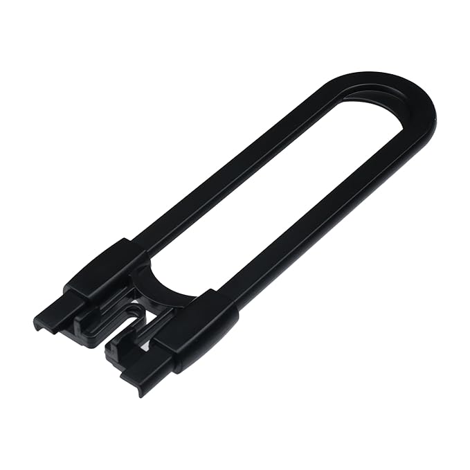 Sliding Cabinet Locks Baby Proofing ??Adjustable Child Safety Latches for Knobs & Handles ??6 Pack ??No Adhesive Drilling or Tools - Black