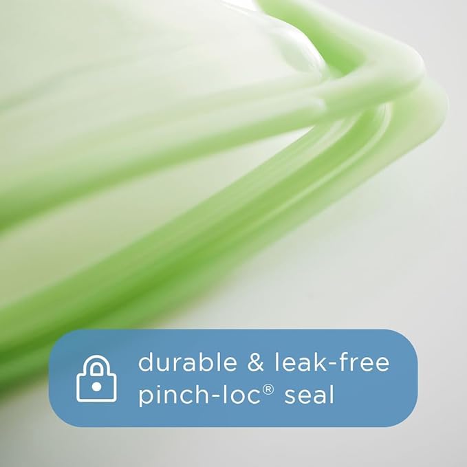 Stasher Silicone Reusable Storage Bag, 4-Cup Bowl, Reusable Freezer Bag, Microwave, Dishwasher, Oven Safe, Sous Vide, Lunch Container, Eco Friendly, Food Storage Bag, Snack Bag, 32 oz, Deep Ocean | Reusable Food Bag