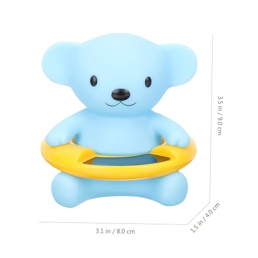 GALPADA Floating Bath Thermometer for Babies Waterproof Pool Thermometer Toy Digital Shower Water Temperature Gauge Easy to Read LCD Display Safe for Newborns