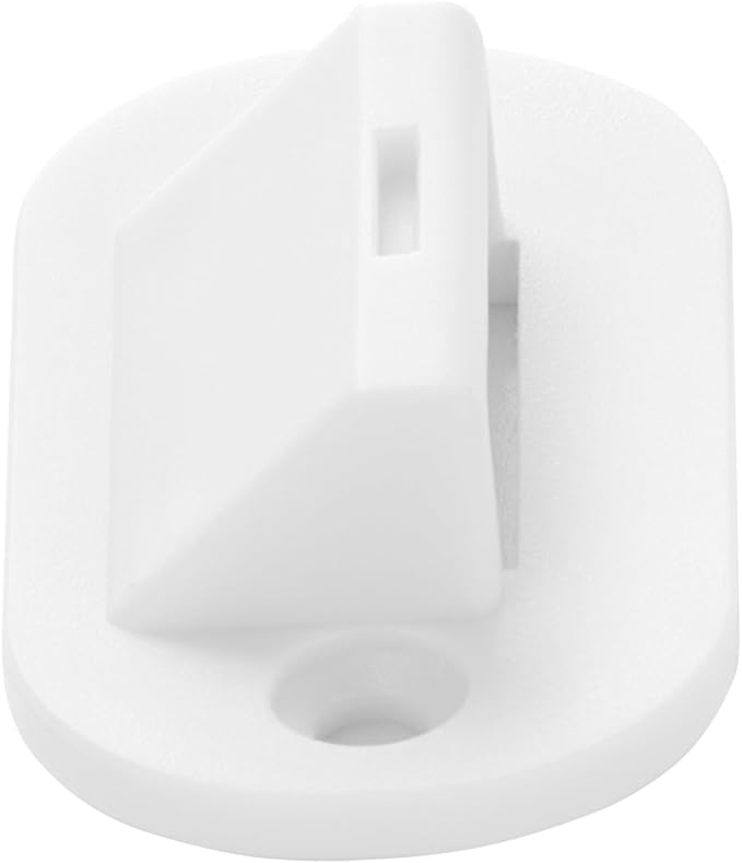 VEVOR Cabinet Latch Locks, 12 Pack Child Safety Cabinet Locks, No Drilling or Tools Required Adhesive Cabinet Latch, Invisible Baby Proofing Child Proof Cabinet Locks for Drawers and Cabinets, White