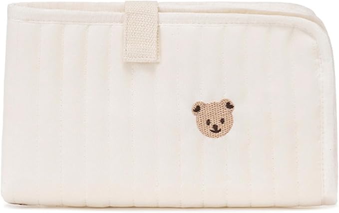 Cute Diaper Bag Pañaleras Para Bebe Baby Small Diaper Bag Backpack Bear Mom Bag with Changing Pad for Mom Dads (Bear)