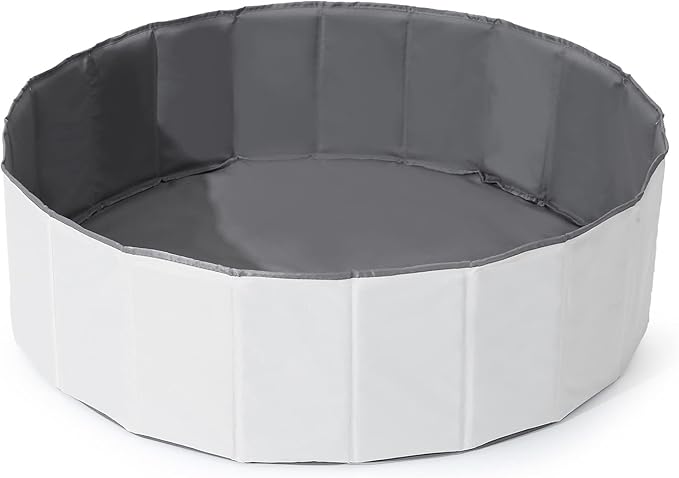 Ball Pit for Toddlers Babies Dogs Cats Iinfant Children, Foldable Ball Pits Play Tent, Crawl Playpen Ball Pool with Storage Bag, Surprise for Boys Girls Festival (Balls Not Included), White