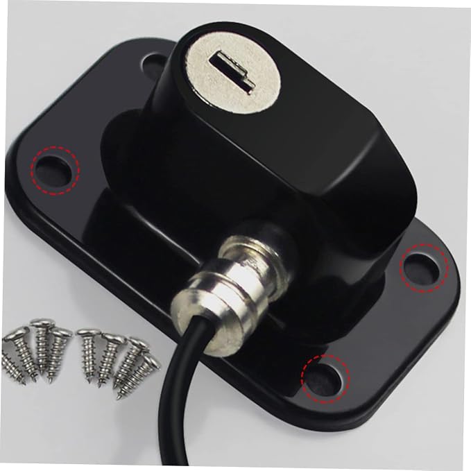 VICASKY 3pcs Protective Locks for Boys and Girls Door Chain Locks for Boys and Girls Seniors