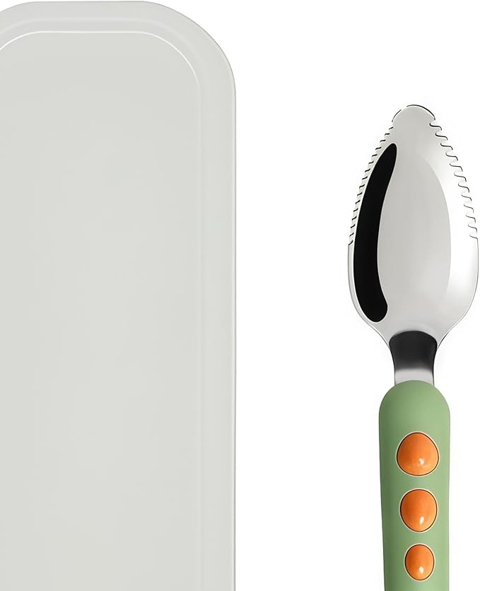 Ids Spoons - Comfort Grip Kitchen Gadgets, Kids Food Feeding Spoons | Training Utensils With Easy Hold Design For Fruit, Puree, Food