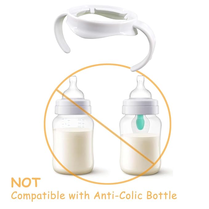 Baby Bottle Handles for Philips Avent Natural Baby Bottle (Set of 4)