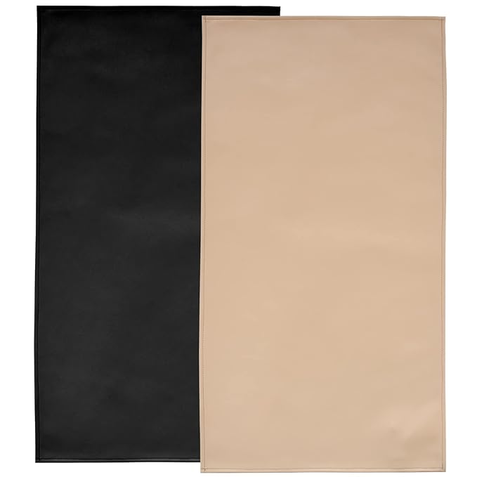 Owlowla Baby Diaper Changing Pad Portable Changing Mat Travel Changing Pad Liner for Baby and Small Toddler(Beige&Black)