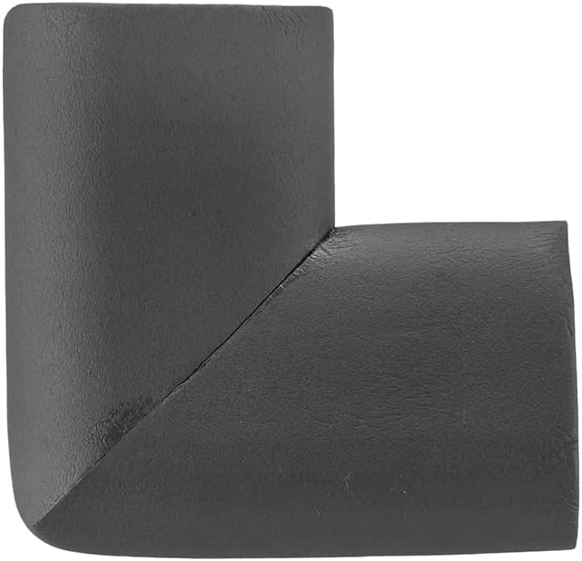 uxcell Corner Guards Edge Protectors, 12Pack U Foam Safety Bumper W Self-Adhesive Tape Furniture Corner Table Edge Guard, 2.16"x1.38"x0.315", Black