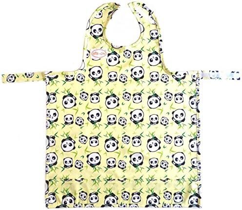 BIB-ON, Full-Coverage Bib and Apron Combination for Infant, Baby, Toddler Ages 0-4.