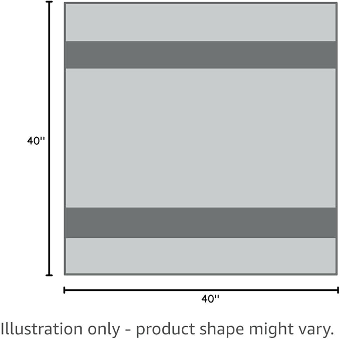 Leyl&Ari Basic Toddler Blanket - Organic Baby Towel - Baby Toddler Muslin Quilt- Crib Blanket - 3 Layers Organic Cotton Baby Blanket- 40"X40" (Snowy White)