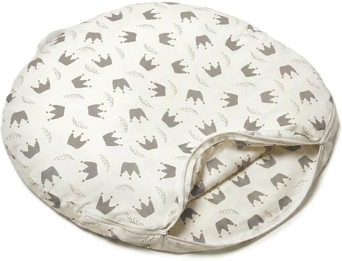 Ultra Soft Nursing Pillow Cover, Removable Breathable Cotton Slipcover for Breastfeeding & Maternity Support, Multifunctional Feeding Cushion Cover for Mom and Baby (II)