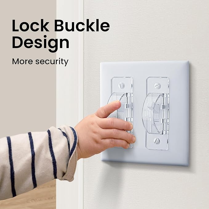 Roxiuc Switch Guard - Light Switch Cover Guard - Childproof - Clear (1pc)