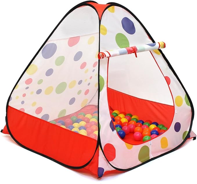Kids Ball Pit Pop up Play Playhouse Tent, for Boys Girls Babies and ToKids Ball Pit, Playhouse Tent for Boys Girls Babies and Toddlers, Indoor Outdoor Toy Balls Not Includedddlers